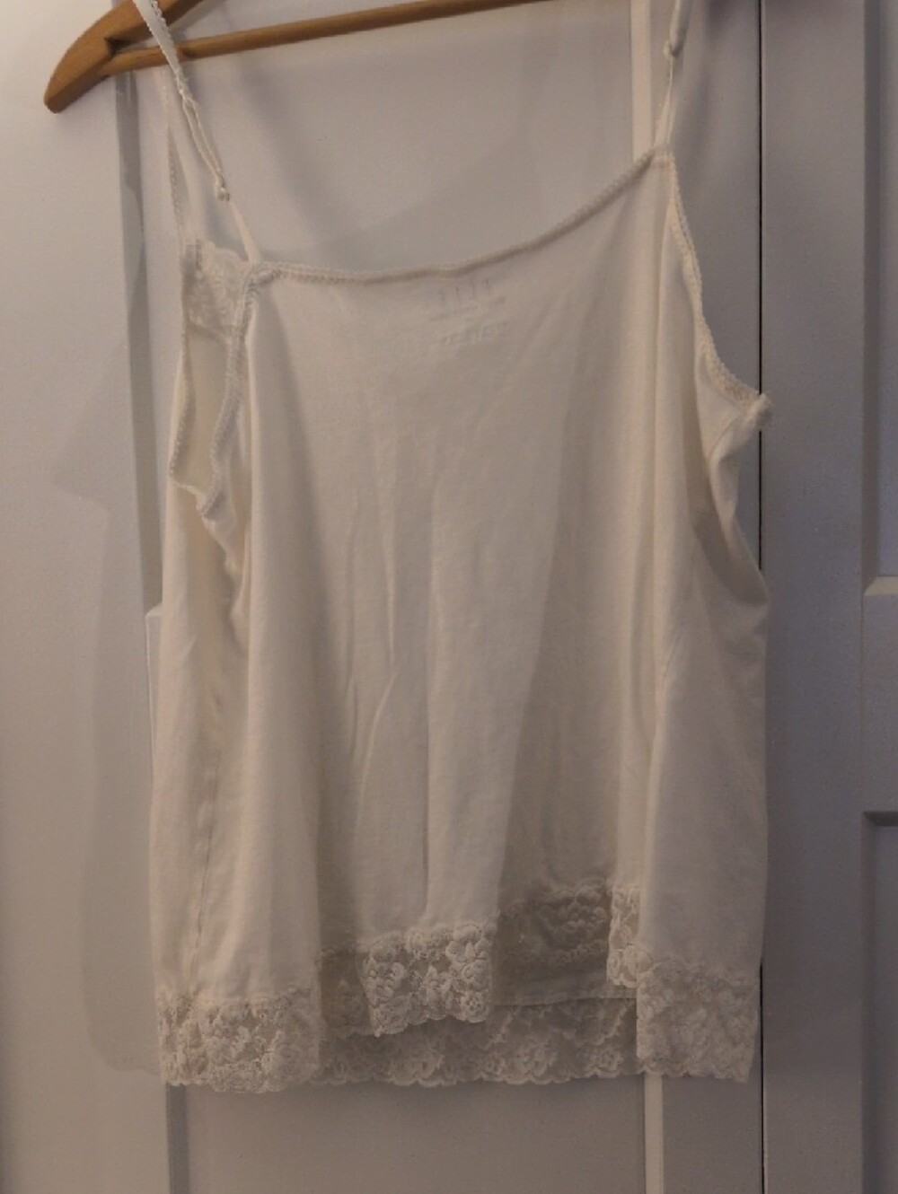 Elle Cream Lace-Trim Must Have Cami - Picture 7 of 9